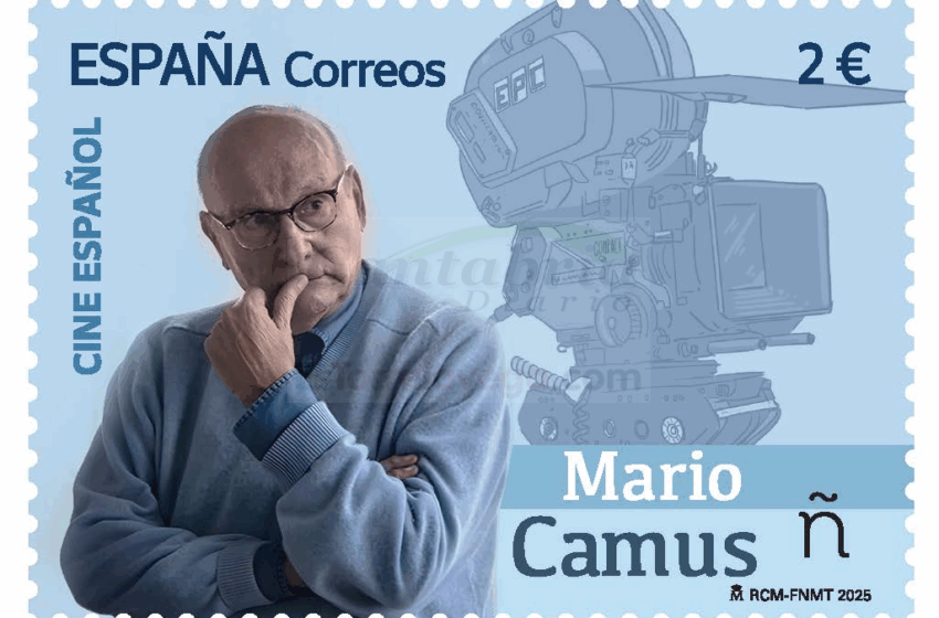  Correos emite un sello dedicado al cineasta cántabro Mario Camus
