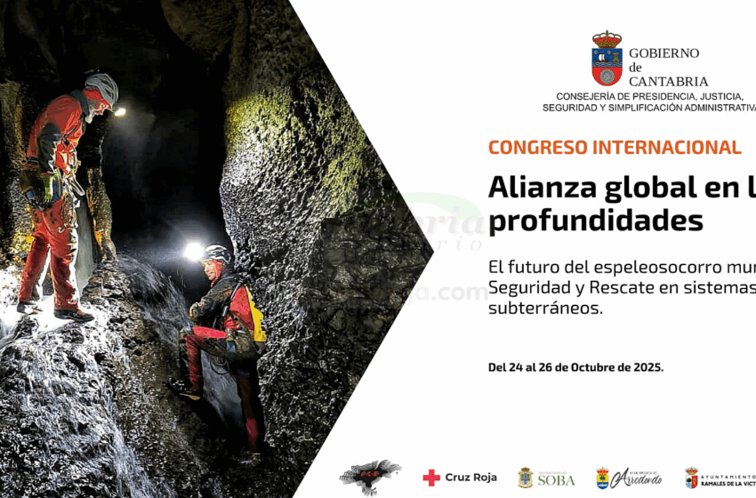  Cantabria será este fin de semana epicentro internacional del espeleosocorro