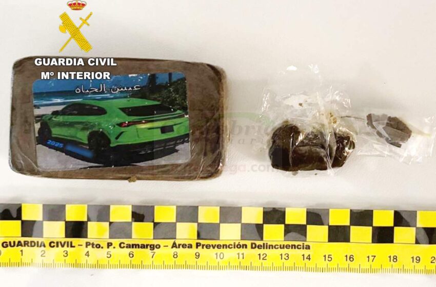  Detenido en Camargo con 104 gramos de hachís