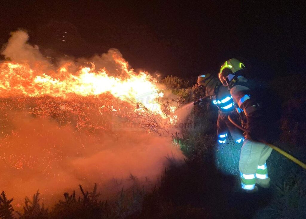 Cantabria sufre más de veinte incendios en las últimas horas