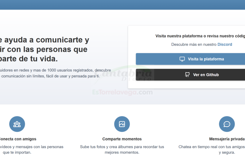 En la imagen la web de NUENTI accesible en nuenti.xyz - Telefónica requiere a la red social NUENTI por "evocar" a su mítica marca TUENTI