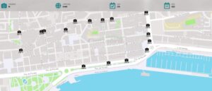 En la imagen la ubicación de las Cámaras de la ZBE, por si tiene usted una piedra a mano