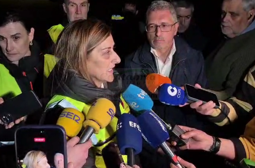 Buruaga traslada la "consternación y el profundo dolor" de la sociedad cántabra por la tragedia en El Bocal