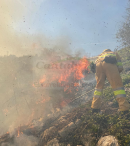 Cartes, Vega de Pas y Ruesga sufren los primeros incendios de marzo en Cantabria