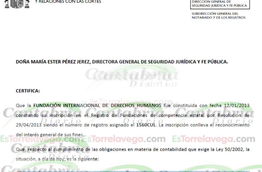 EXCLUSIVA-. La Fundación vinculada a Leire Díez no ha depositado sus cuentas anuales desde su creación