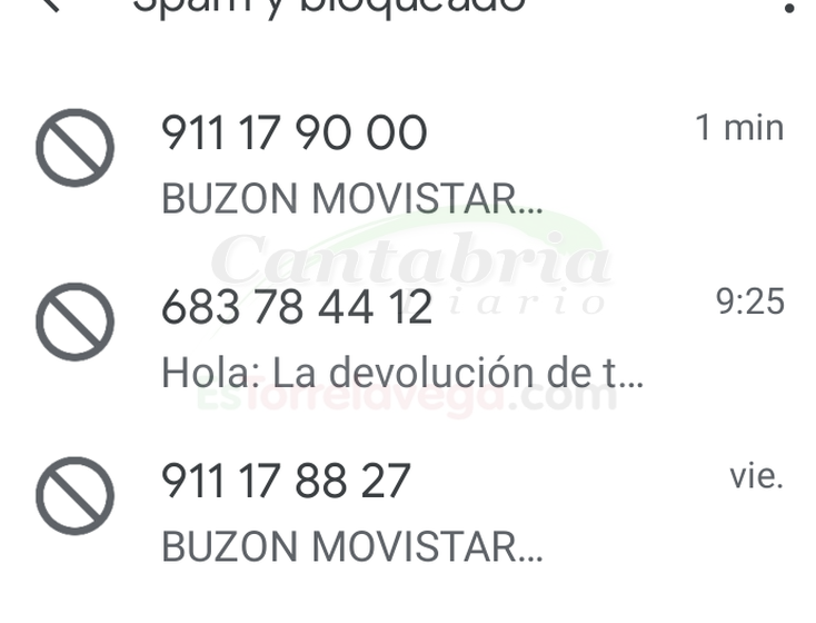 Las llamadas "spam" y timos mediante SMS siguen llegando pese al prefijo 400